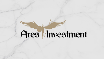 Ares logo, Financial logo, Investment logo