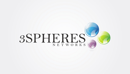 Secure service logo, Spheres logo design
