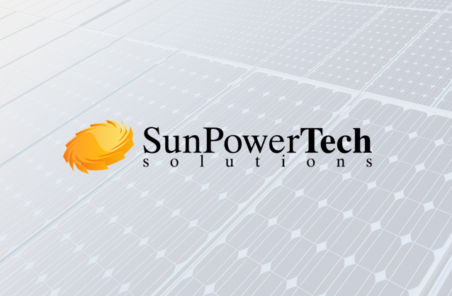 Solar equipment logo, Solar logo design