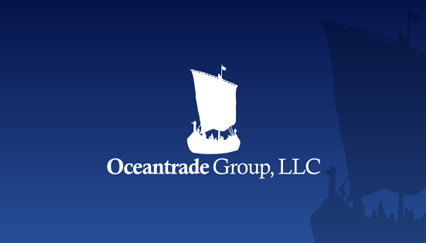 trade logo, ocean logo, ship logo design