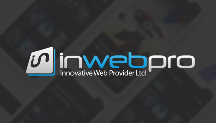 Web hosting & web design logo, SEO logo design
